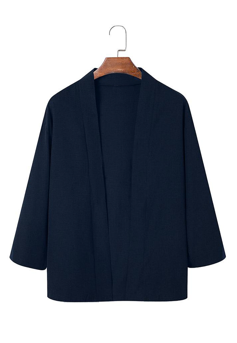 Ryusei Kimono Kata Long Sleeve Navy - Ryusei