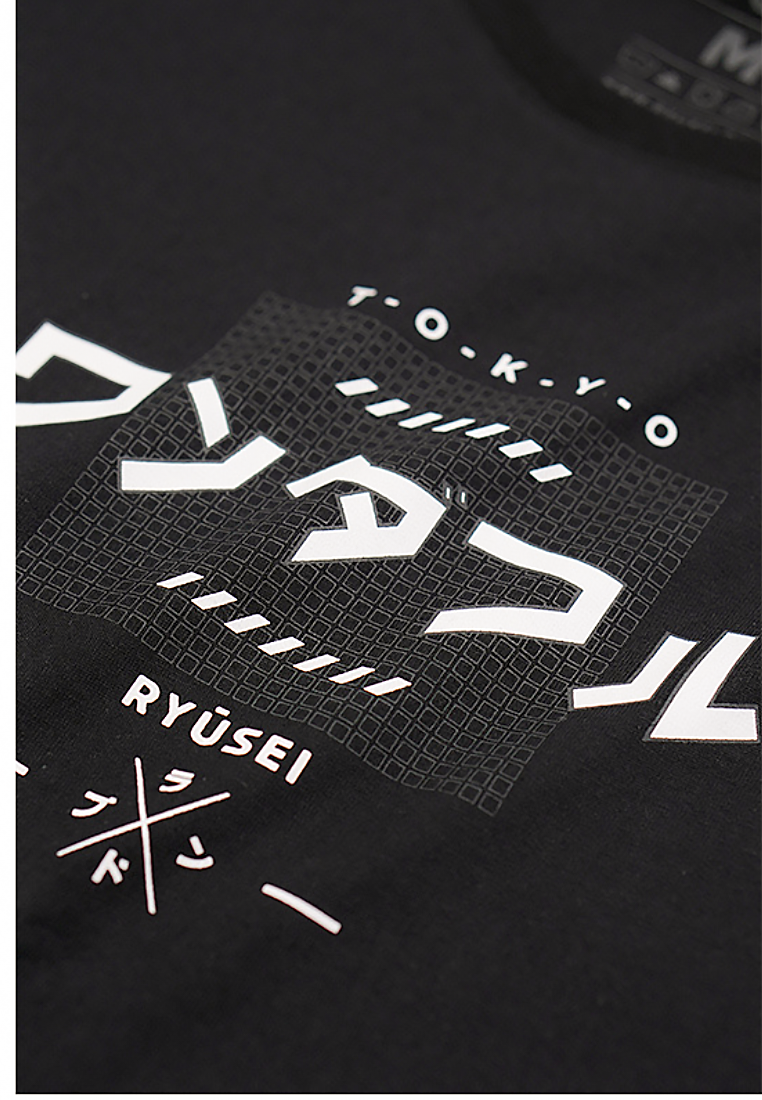 Ryusei Tshirt Hashima Black - Ryusei