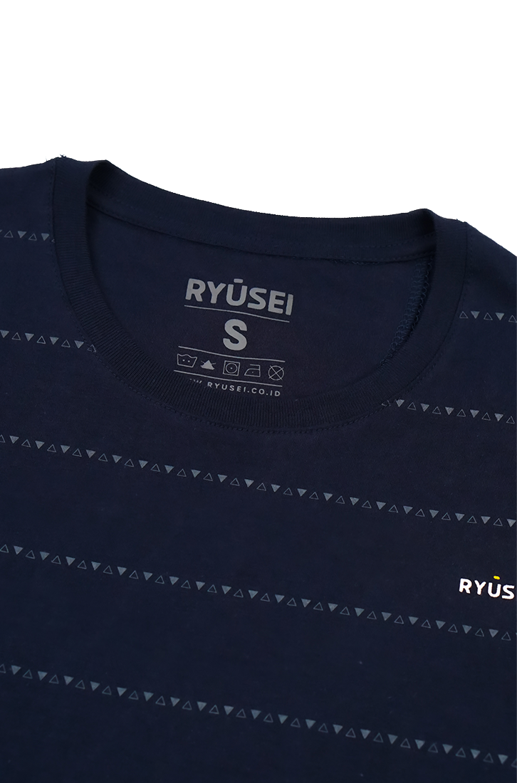 Ryusei Tshirt Mizuho FP Navy - Ryusei Pakaian Pria > Atasan > Kaos