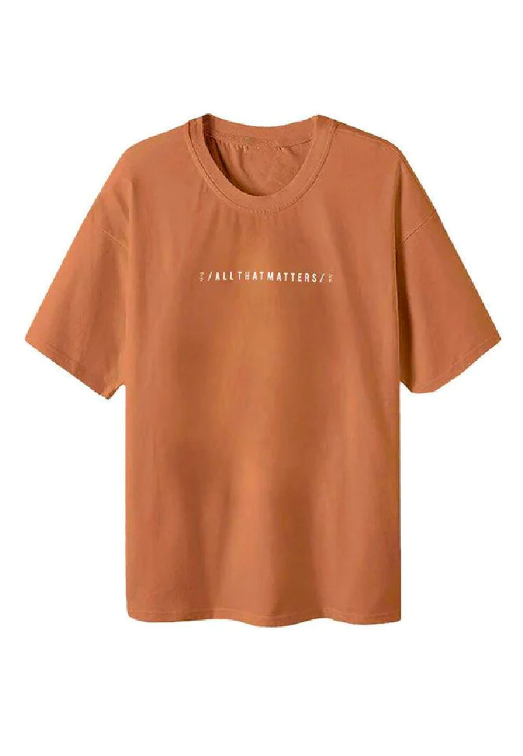 Ryusei Tshirt Oversize Hito Brown - Ryusei