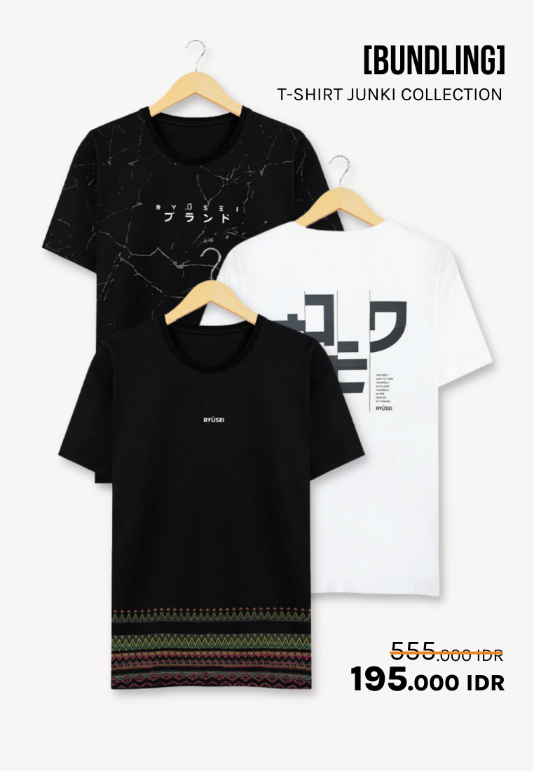 [BUNDLING] T-shirt Junki collection - Ryusei
