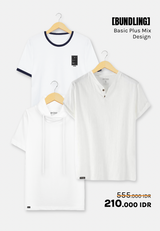 [BUNDLING] T-shirt Basic Plus Mix Design - Ryusei