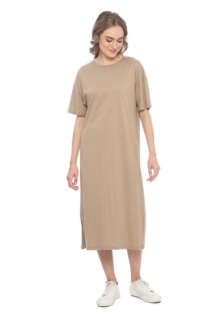 Ryusei Dress Oversize Akimi Light Brown - Ryusei