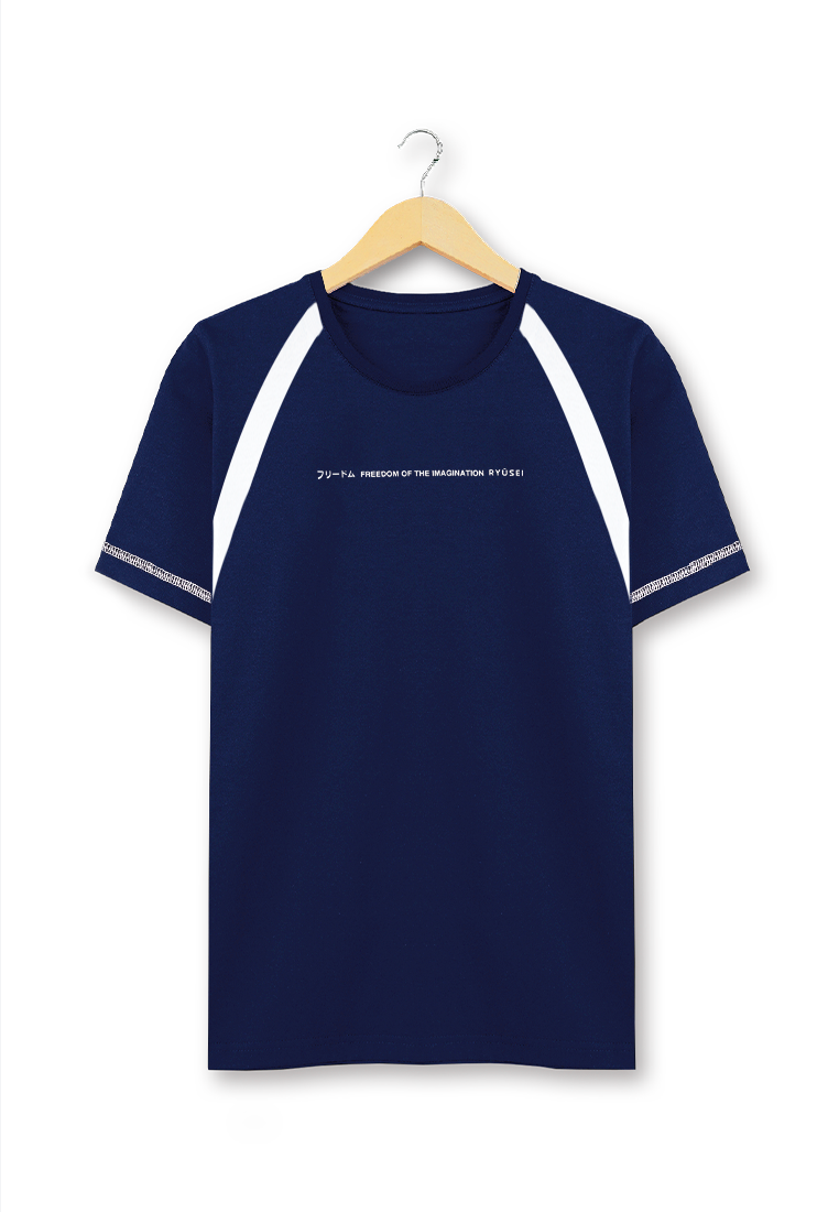 Ryusei Tshirt Freedom Combo Navy - Ryusei