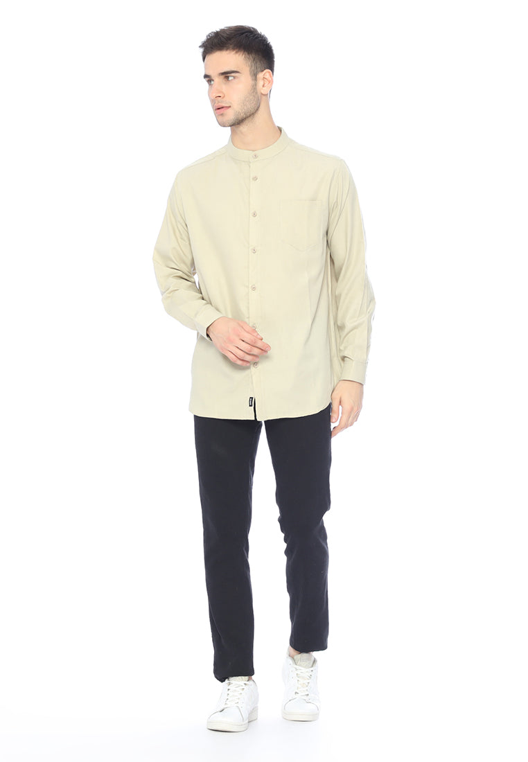 Ryusei Kemeja Katashi Long Sleeve Mint Green - Ryusei