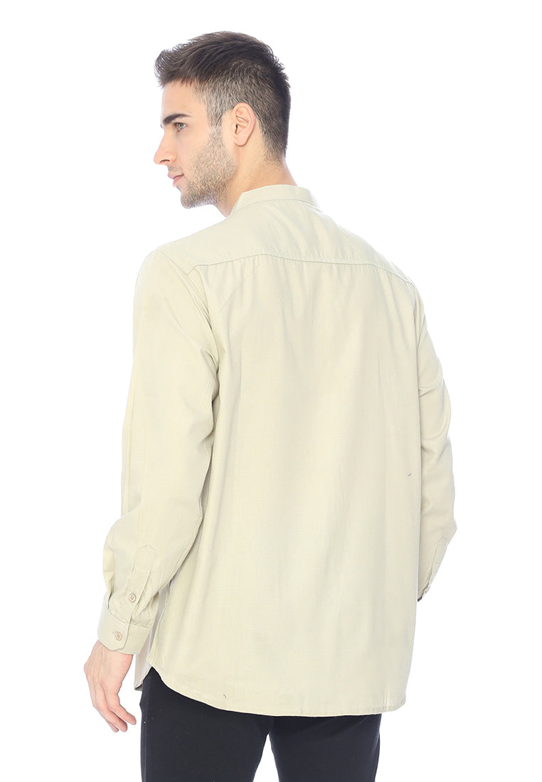 Ryusei Kemeja Katashi Long Sleeve Mint Green - Ryusei