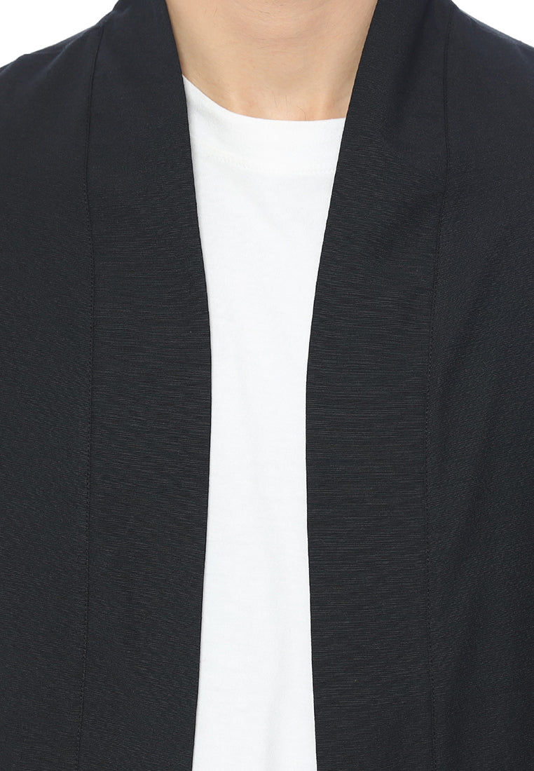Ryusei Kimono Haka Pocket Black - Ryusei