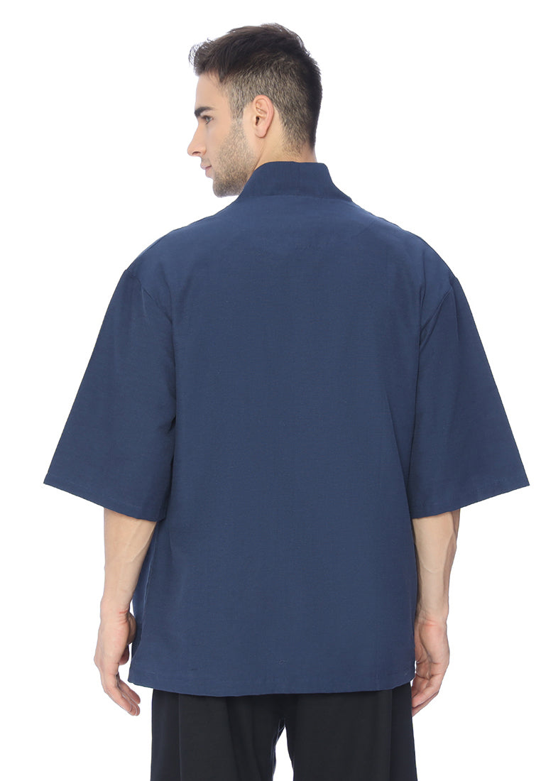 Ryusei Kimono Haka Pocket Navy - Ryusei