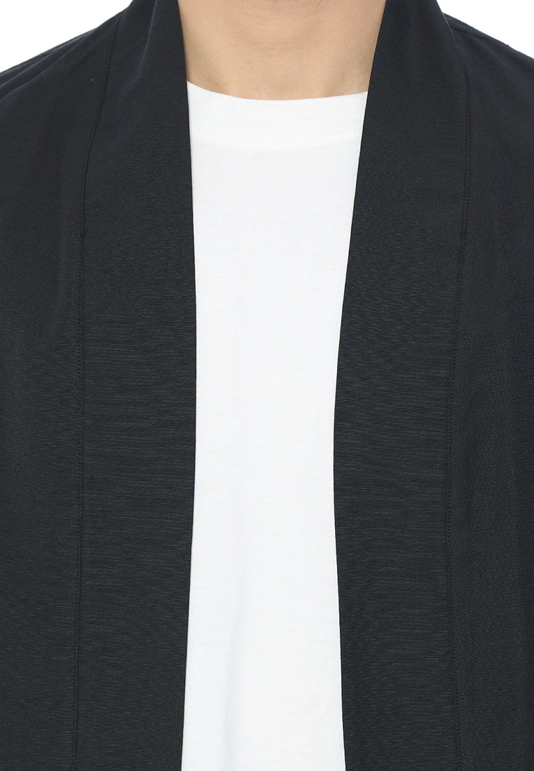 Ryusei Kimono Kata Long Sleeve Black - Ryusei