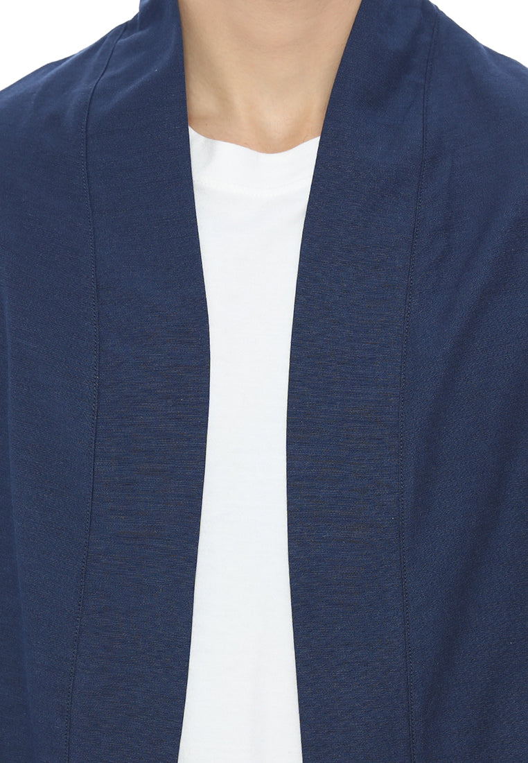 Ryusei Kimono Kata Long Sleeve Navy - Ryusei