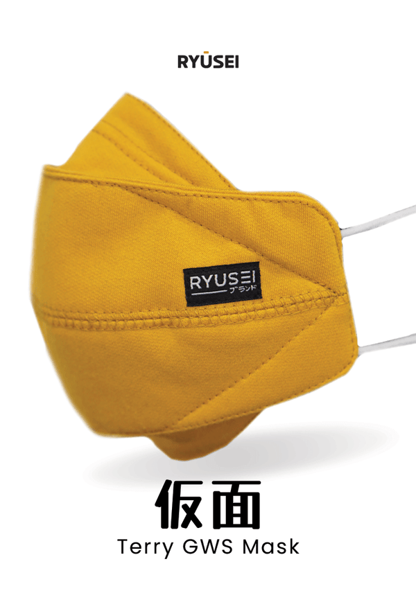 Masker Terry GWS Trendy Yellow - Ryusei