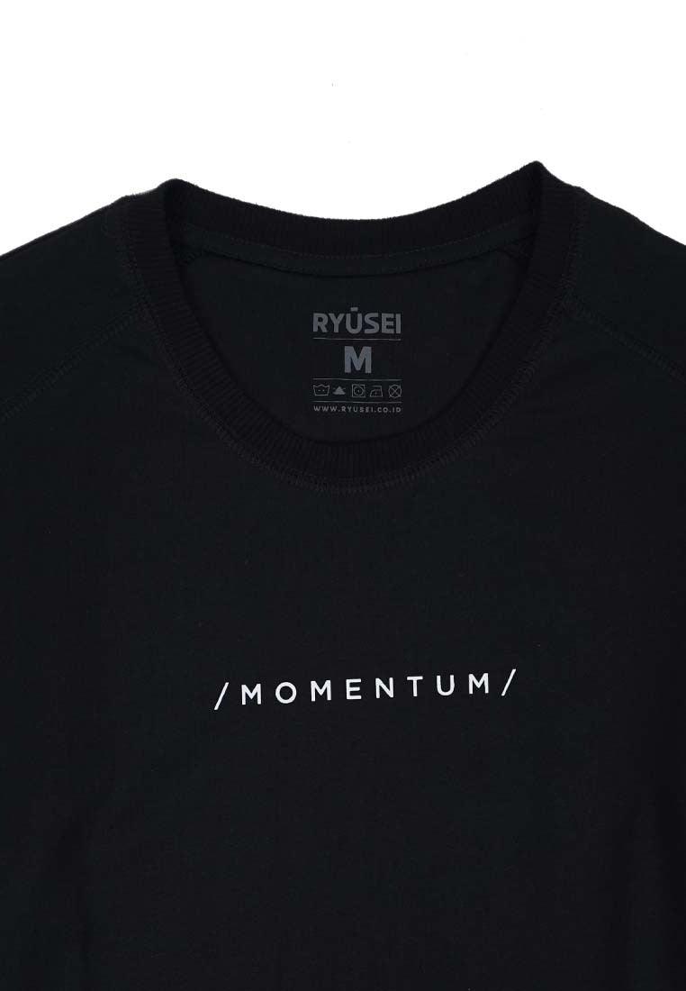 Ryusei Tshirt Oversize Momentum Black - Ryusei