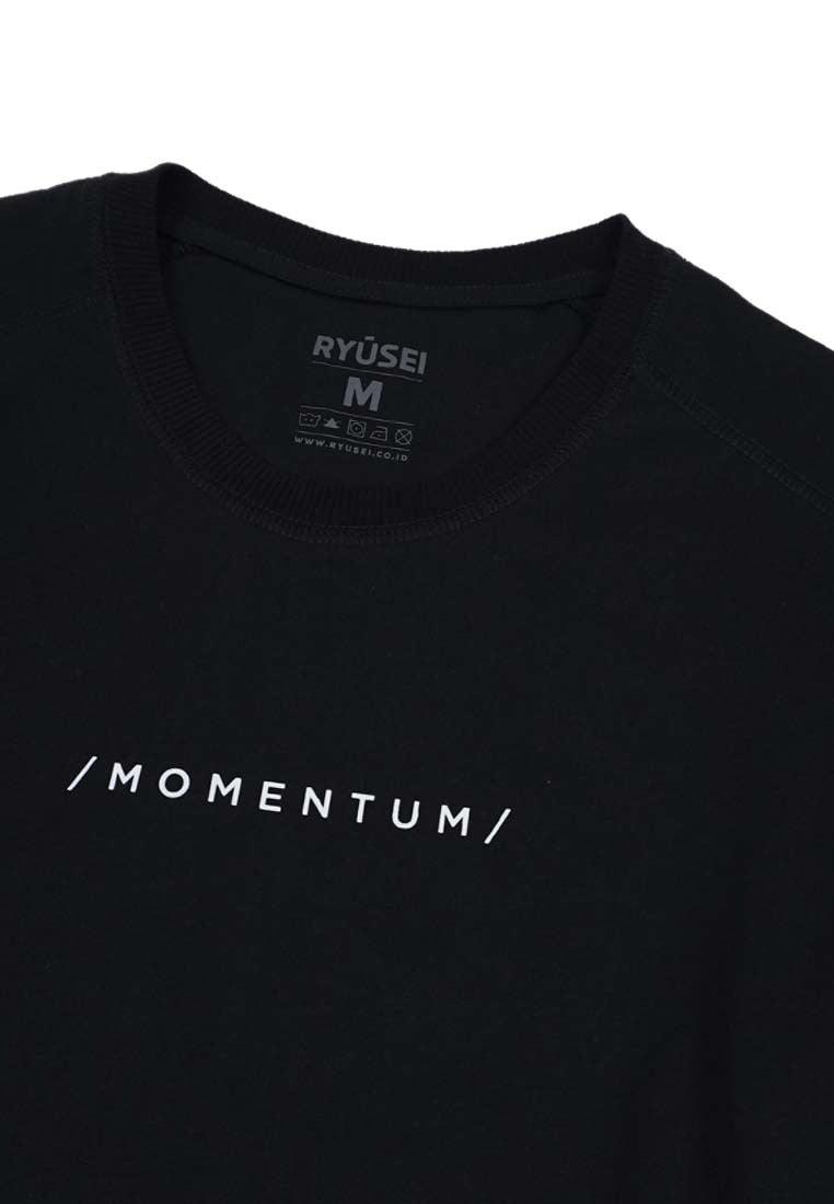 Ryusei Tshirt Oversize Momentum Black - Ryusei