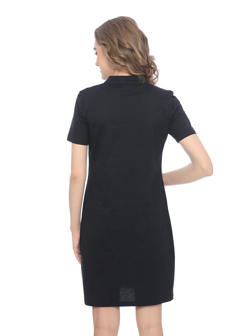 Ryusei Polo Dress Akune Black - Ryusei