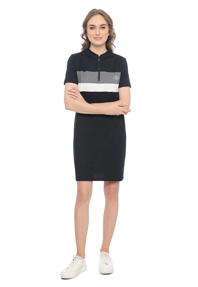 Ryusei Polo Dress Akune Black - Ryusei