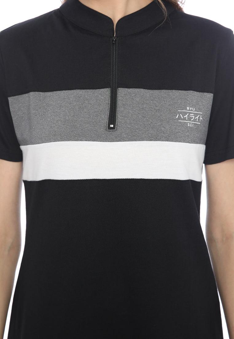 Ryusei Polo Dress Akune Black - Ryusei