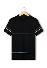Ryusei Polo Shirt Kitsuki Black - Ryusei
