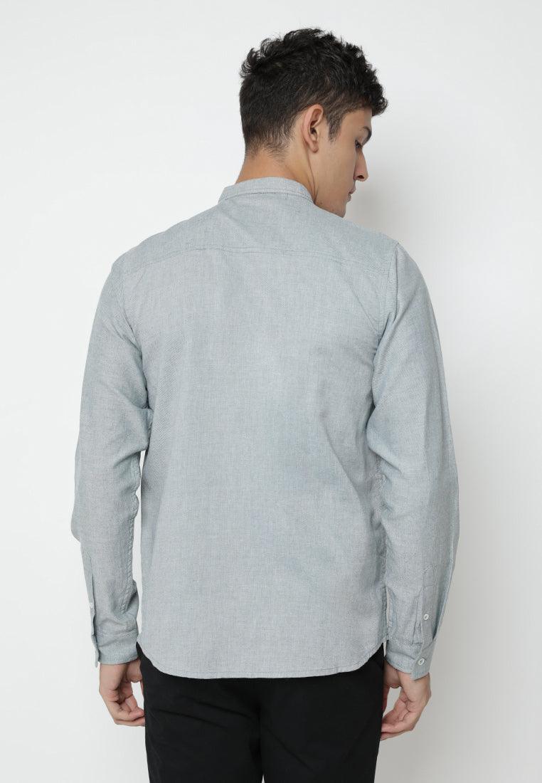 Sht Men Sachiye Light Grey - Ryusei Shirt Men