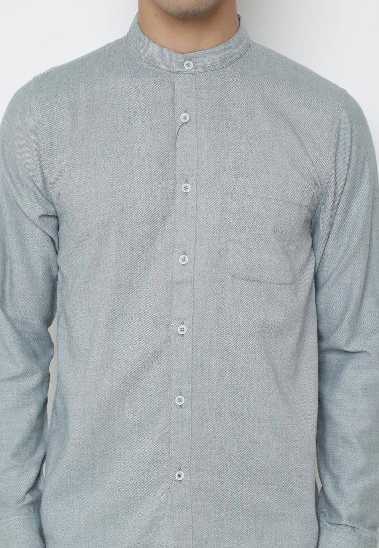 Sht Men Sachiye Light Grey - Ryusei Shirt Men