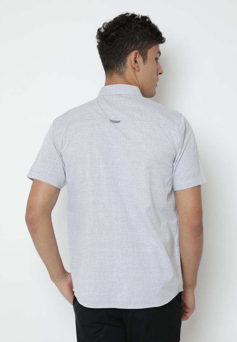 Sht Men Yorie Light Grey - Ryusei Shirt Men