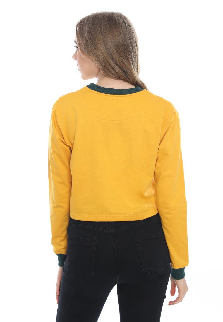 Ryusei Sweater Crop Azumi Yellow - Ryusei