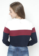 Swt Jump Higher Crop Navy - Ryusei