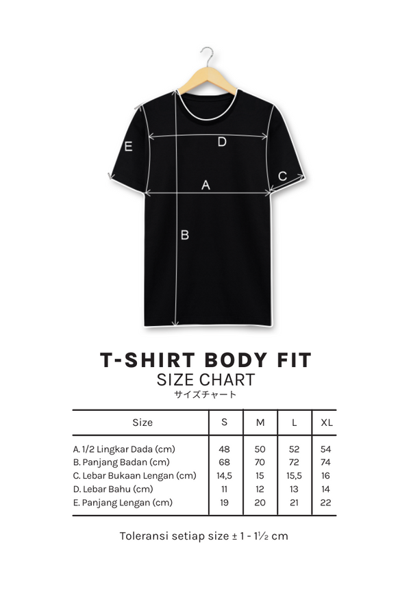 [BUNDLING] T-shirt Basic Plus Black Collection - Ryusei