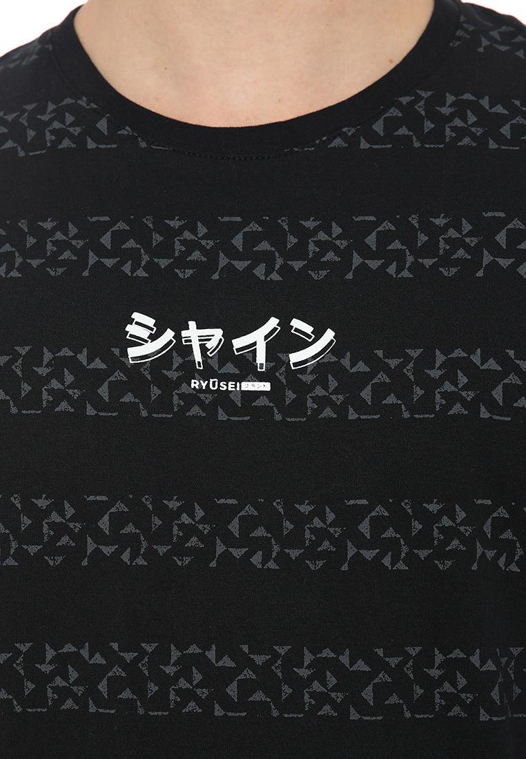 Ryusei Tshirt Fukui FP BLack - Ryusei T-Shirt