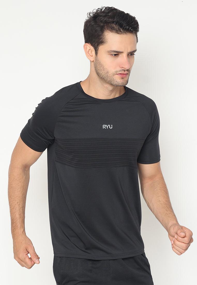 Tsh Men Sporty Shin Black