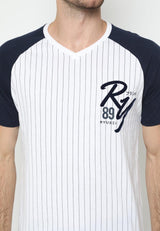 Ryusei Tshirt Ry89 White - Ryusei Tshirt Men