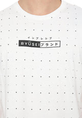 Ryusei Tshirt Wakayama FP White - Ryusei Tshirt Men