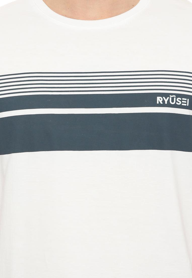 Ryusei Tshirt Kotaro White - Ryusei Tshirt Men