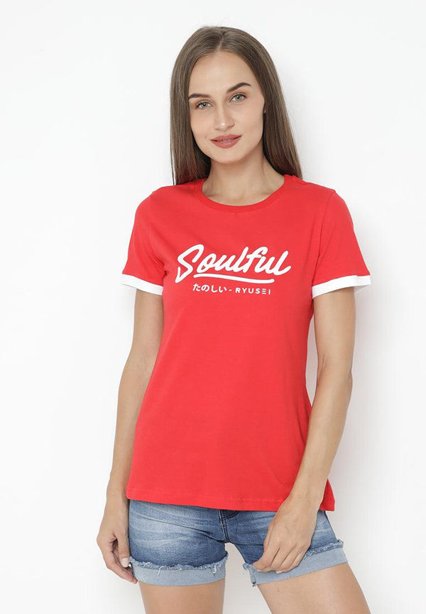 Tsh Soulful Red - Ryusei T-Shirt
