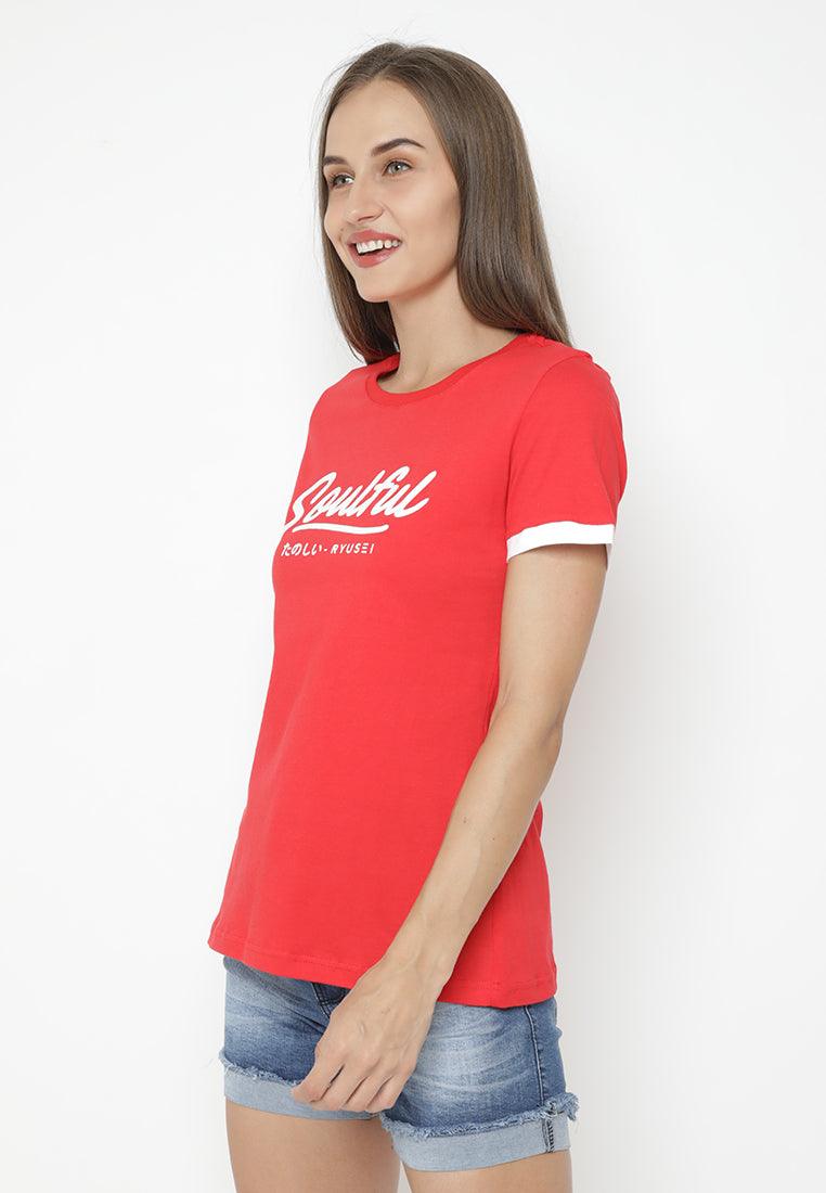 Tsh Soulful Red - Ryusei T-Shirt