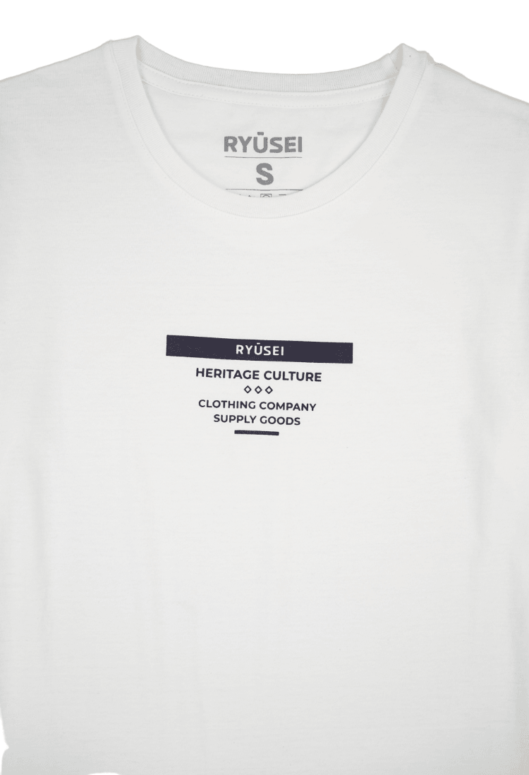 Ryusei Tshirt Kazu White - Ryusei