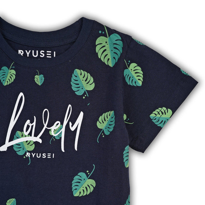 Tsh Kids Lovely Navy - Ryusei T-Shirt