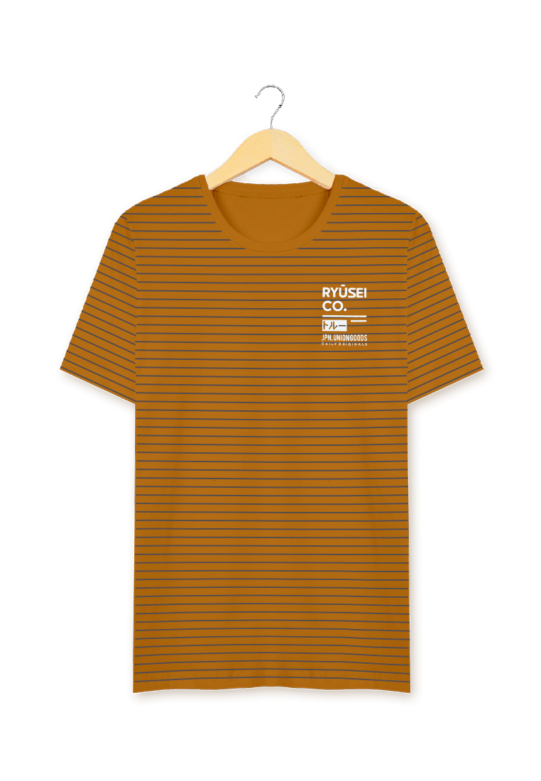 Ryusei Tshirt Jpn Union FP Mustard - Ryusei