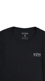 Ryusei Tshirt Shiojiri Black - Ryusei T-Shirt