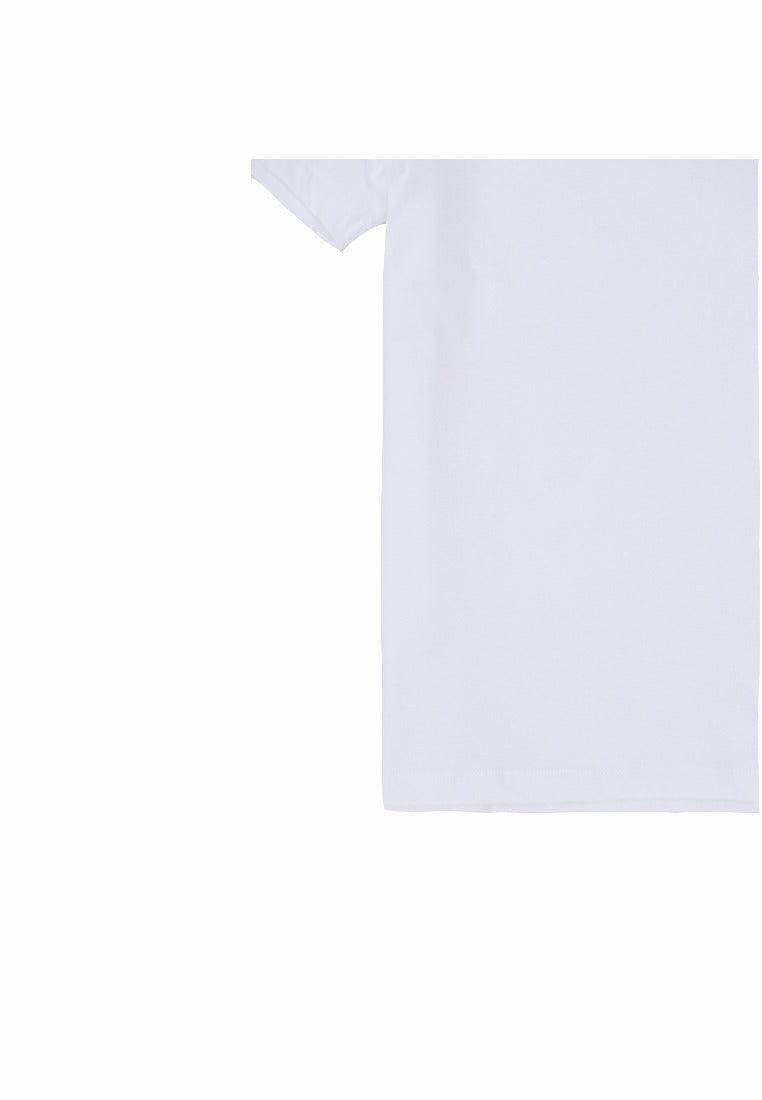 Kaos Polos Ryusei T-shirt Basic Unisex Brilliant White - Ryusei T-Shirt