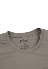 Ryusei Tshirt Oversize Kenji Pocket Grey - Ryusei