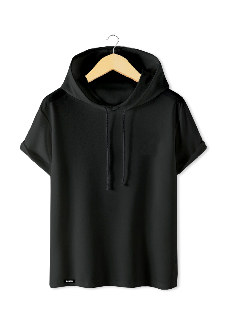 Ryusei Tshirt Hoodie Hirata Black - Ryusei