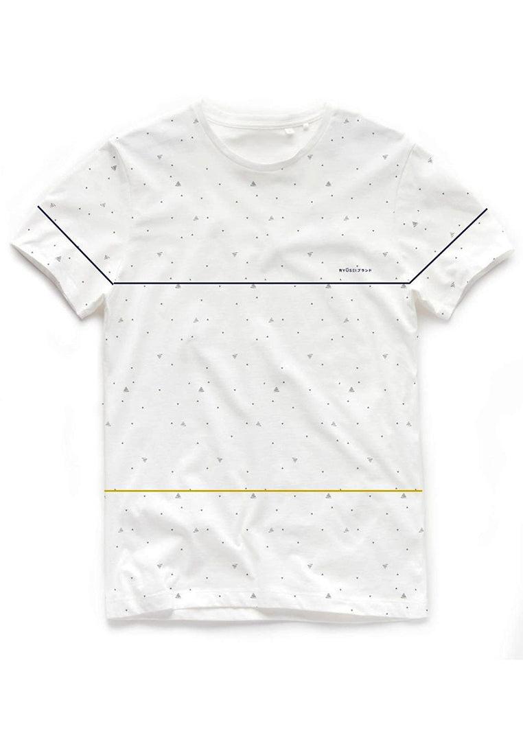 Tsh Men Nara White - Ryusei T-Shirt