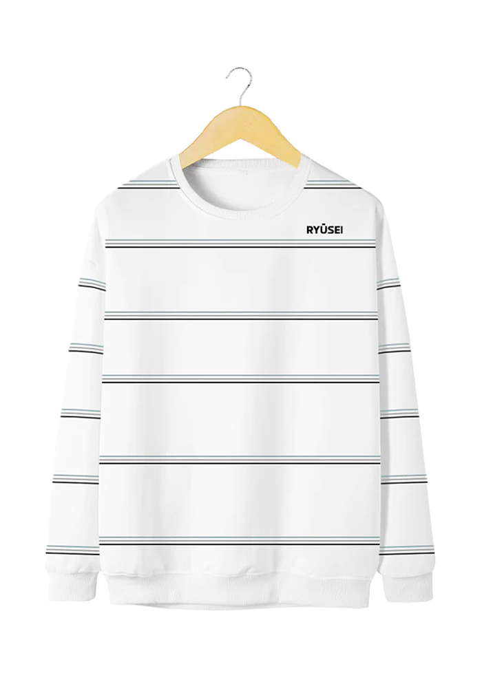 Ryusei Sweater Tanigawa FP White - Ryusei